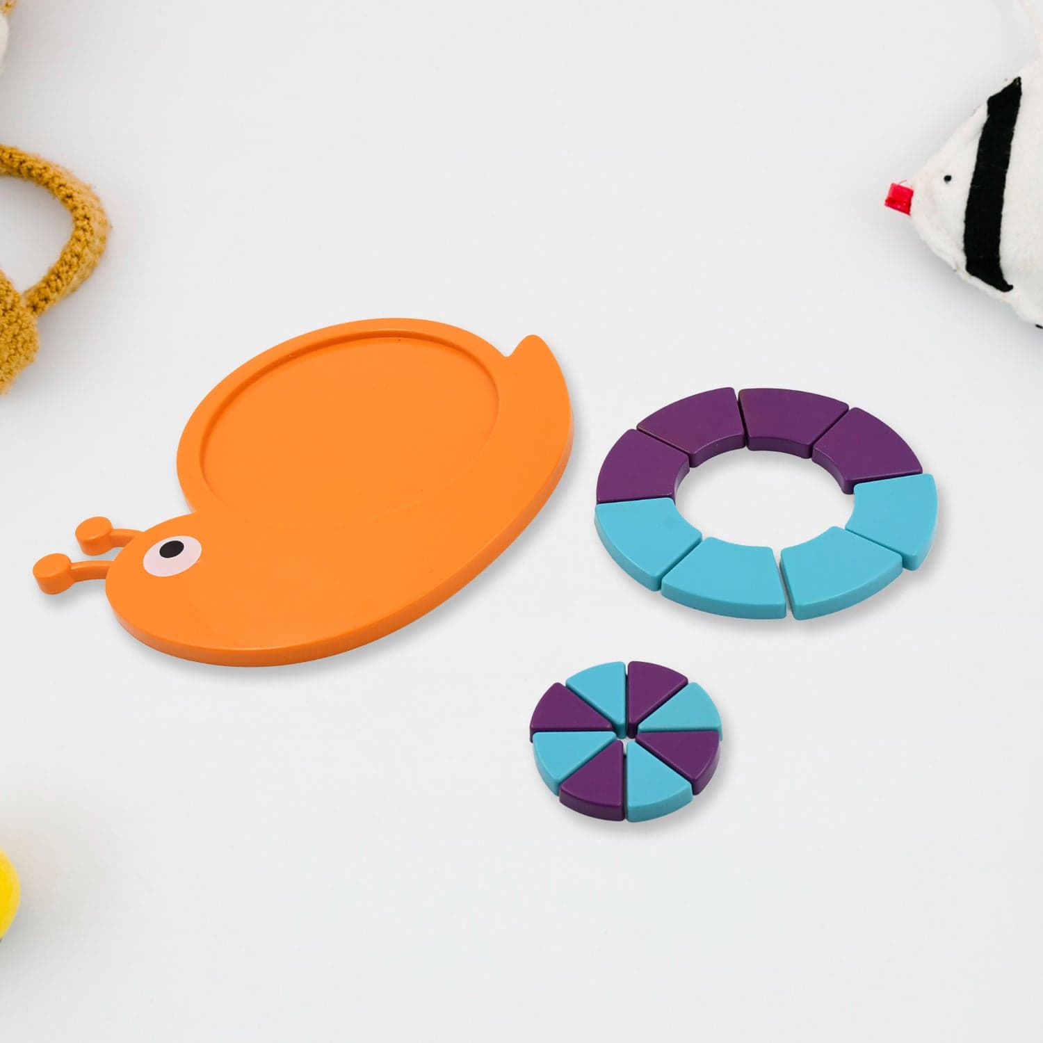 Mini Snail Puzzle of STEM Educational Toy, Puzzle Games for Ages 3-6 (Mix Color) thumbnail 3