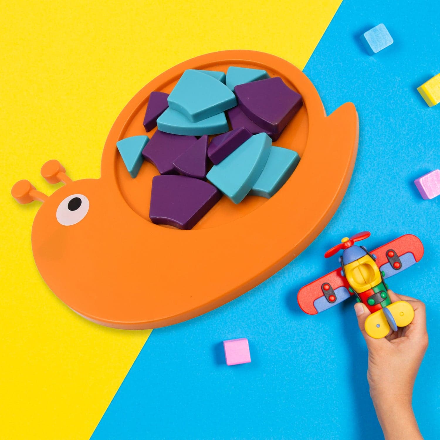 Mini Snail Puzzle of STEM Educational Toy, Puzzle Games for Ages 3-6 (Mix Color) thumbnail 5