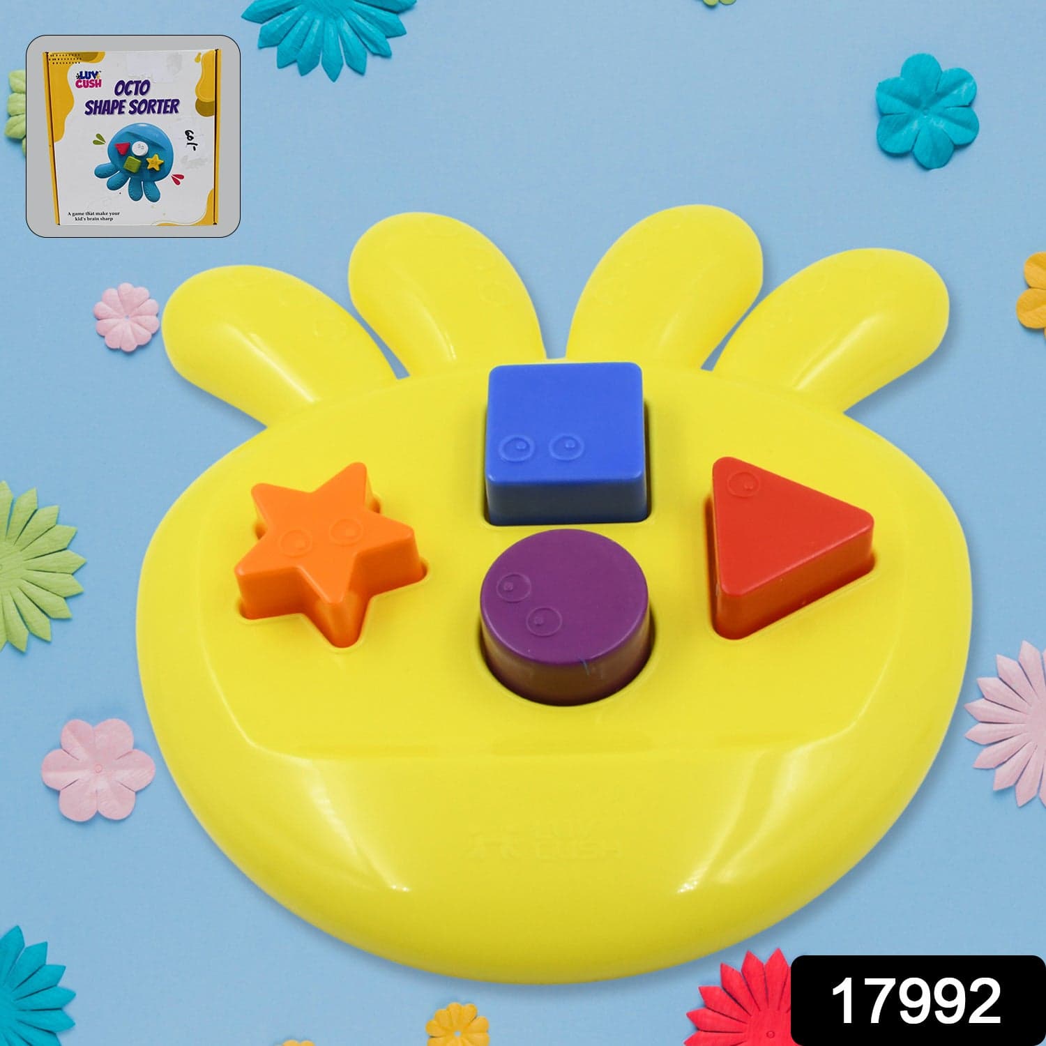 Octo Shape Sorter Toy for Kids' Learning & Grasping (1 Pc) thumbnail 2