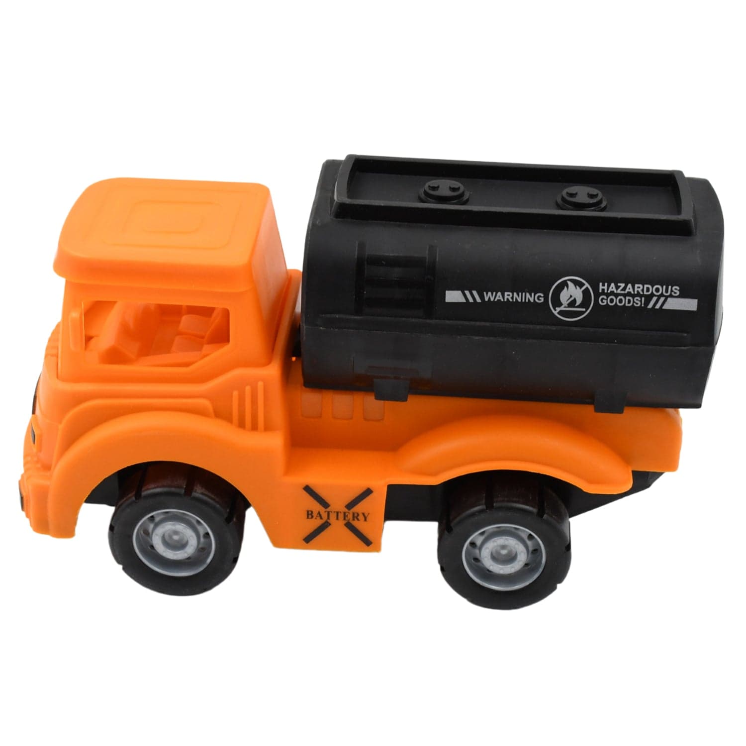 Tanker Truck Toys For Kids, Friction Power Vehicles Toy Truck, Plastic Truck, Friction Power Toy Trucks For Boys Girls, & Kids (1 Pc / Mix Color) thumbnail 5