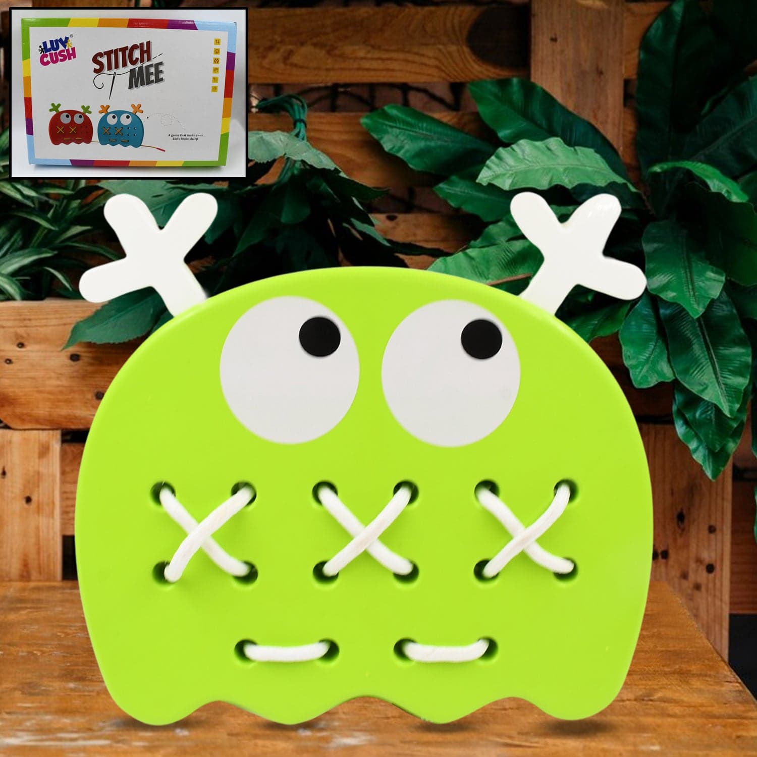 Stitch Mee Puzzle Toy, A Stitch Of Many Styles Playable Game, Brain Games, Learning Game, Birthday Gift For Kid'S (1 Pc) thumbnail 2