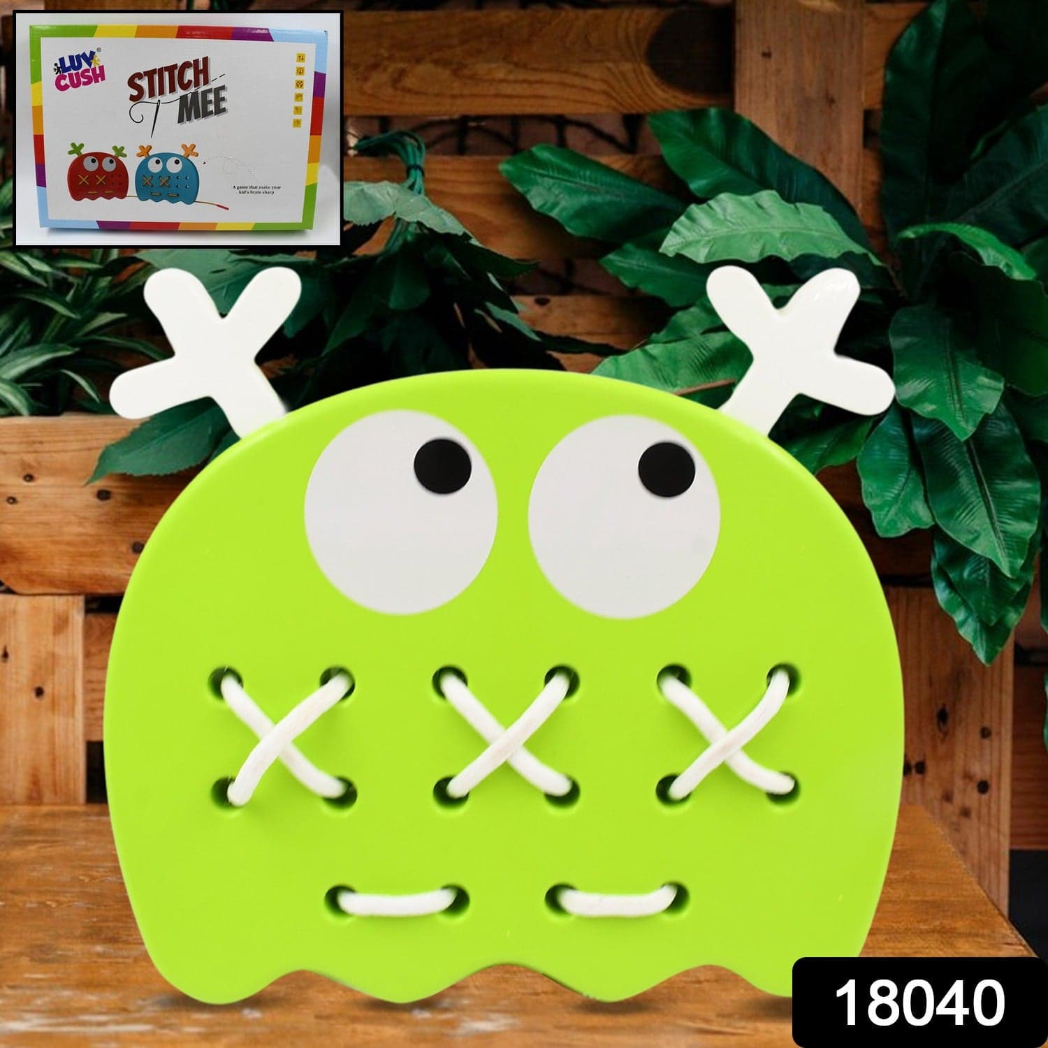 Stitch Mee Puzzle Toy, A Stitch Of Many Styles Playable Game, Brain Games, Learning Game, Birthday Gift For Kid'S (1 Pc) thumbnail 3
