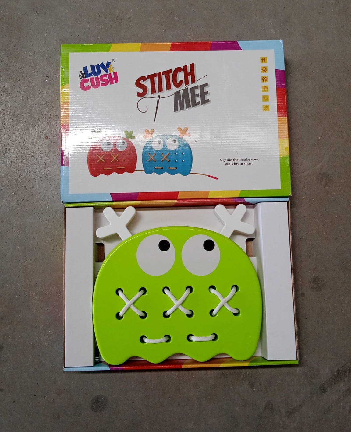 Stitch Mee Puzzle Toy, A Stitch Of Many Styles Playable Game, Brain Games, Learning Game, Birthday Gift For Kid'S (1 Pc) thumbnail 9