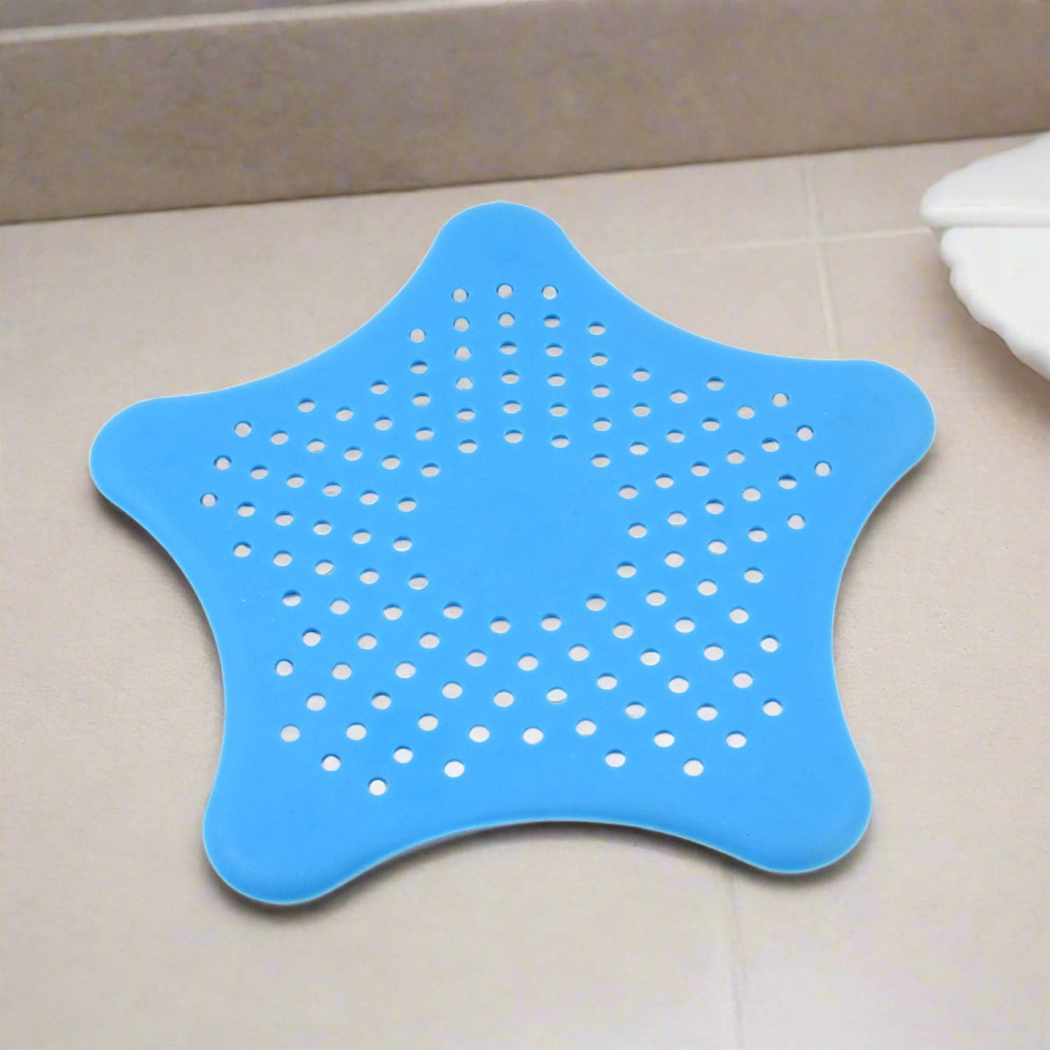 Star Shape Suction Cup Kitchen Bathroom Sink Drain Strainer Hair Stopper Filter thumbnail 3