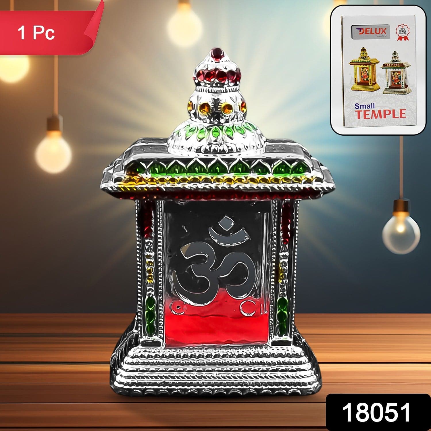 Adhesive Small Om Temple, Car Dashboard Temple (1 Pc) thumbnail 2