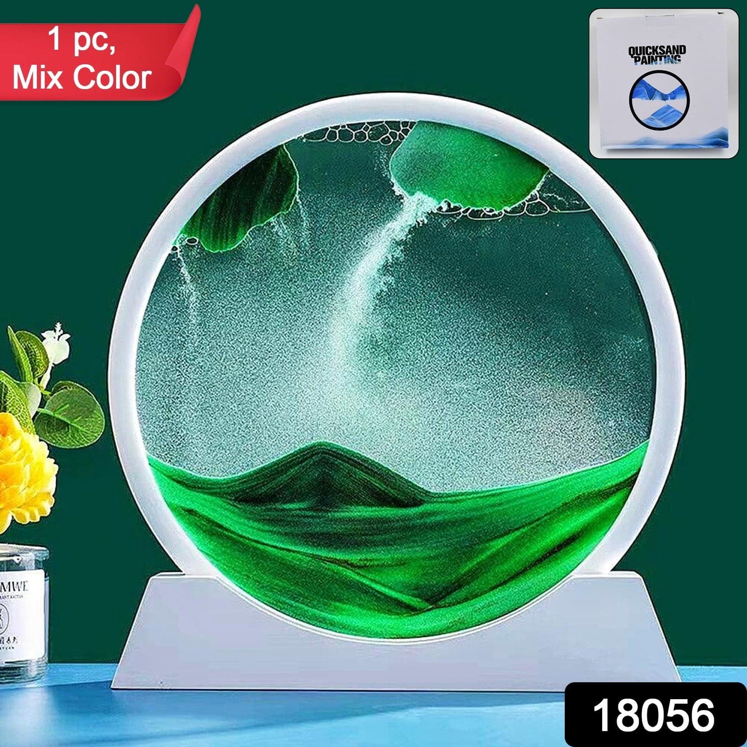3D Moving Sand Art Picture Decor (1 Pc / Multicolor) thumbnail 2