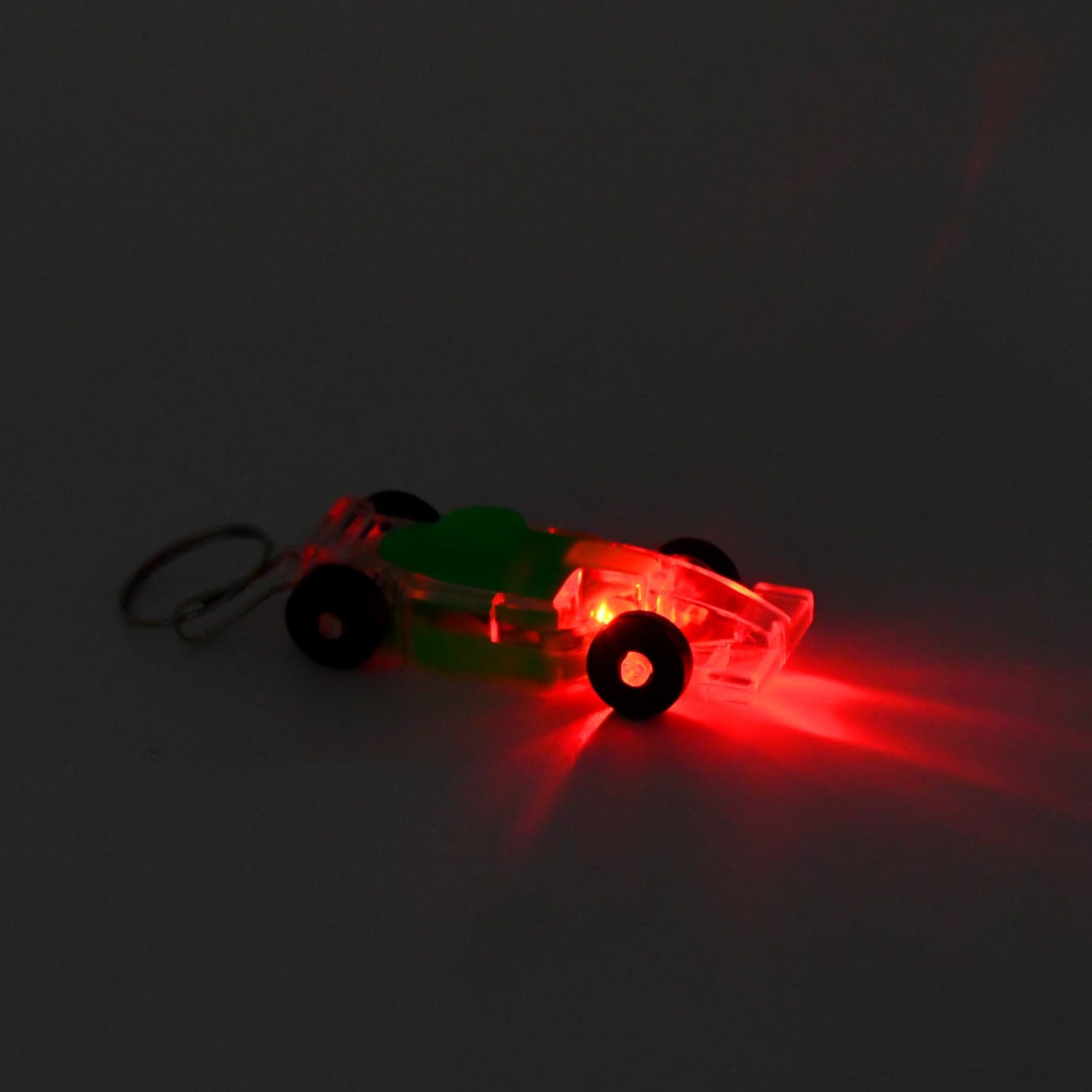 Cars Shape Keychain with On / Off Button LED Flashing Light (1 Pc) thumbnail 4