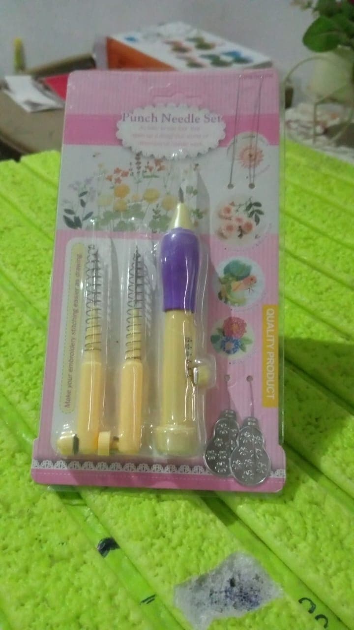 Punch Needle, DIY Craft Punch Needle Set (1 Set) thumbnail 8