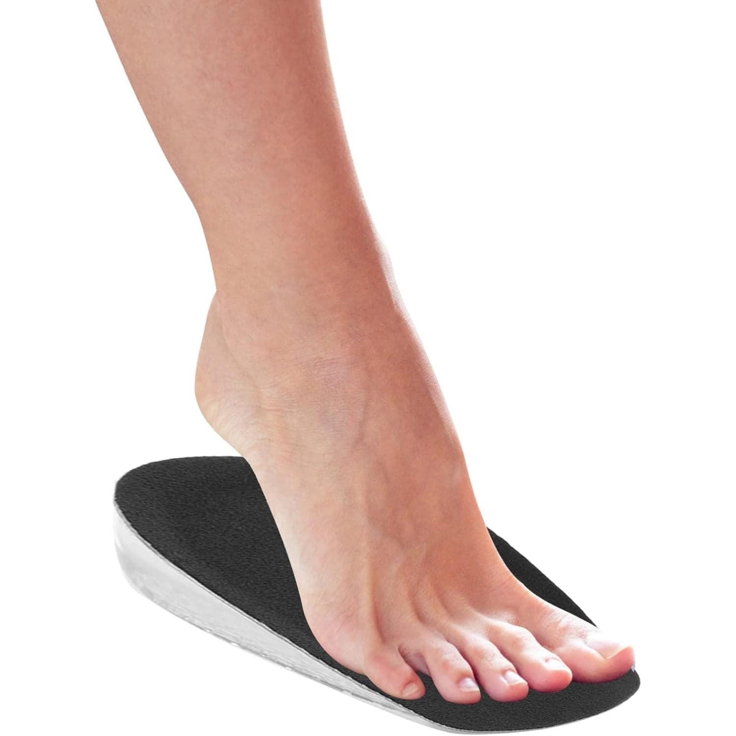 Medium 1 Pairs Silicone Heel Pads, Shoes Insole (11—6—3 Cm) thumbnail 5