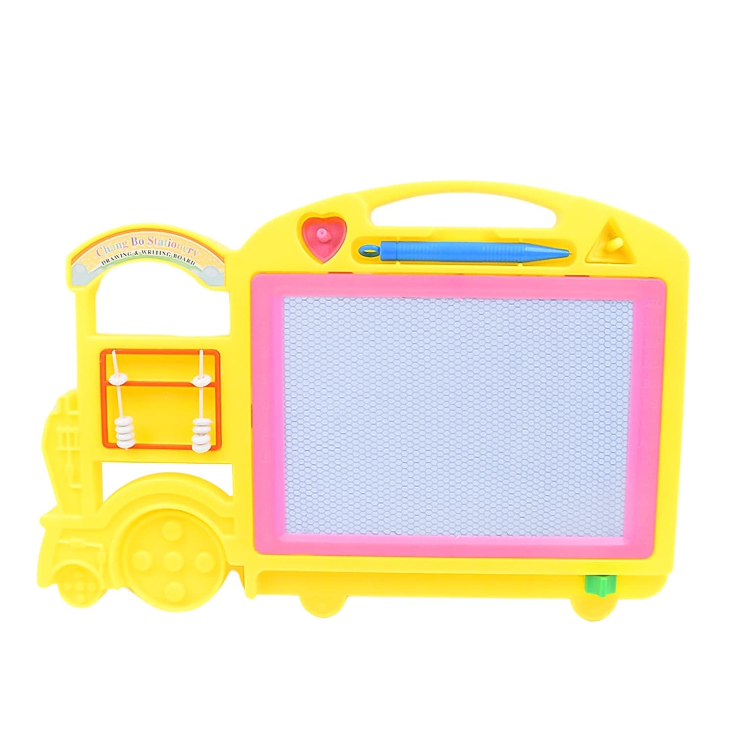 Bus Shape Drawing & Writing Slate Board for Kids (1 pc / 32 — 21 Cm) thumbnail 6