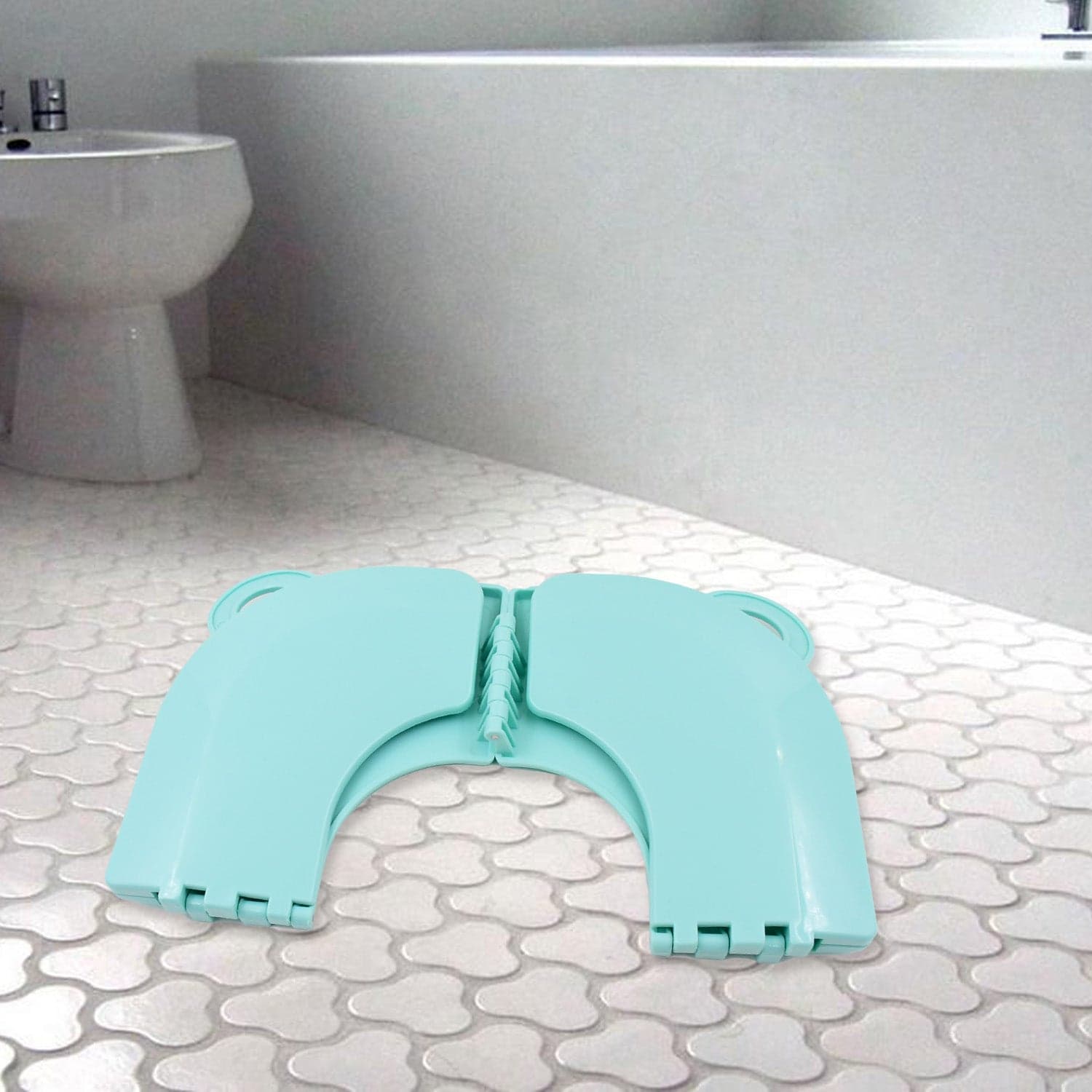 Portable Baby / Kids Toilet Seat Foldable Potty Seat (1 Pc) thumbnail 4