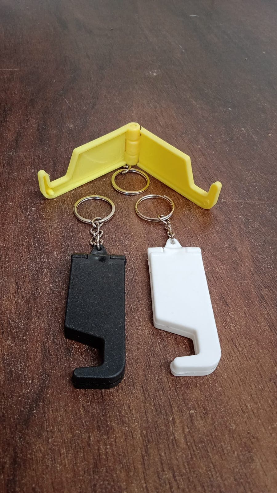 2 in 1 Plastic Keychain with Mobile Stand / Phone Holder (1 Pc / Multicolor) thumbnail 7