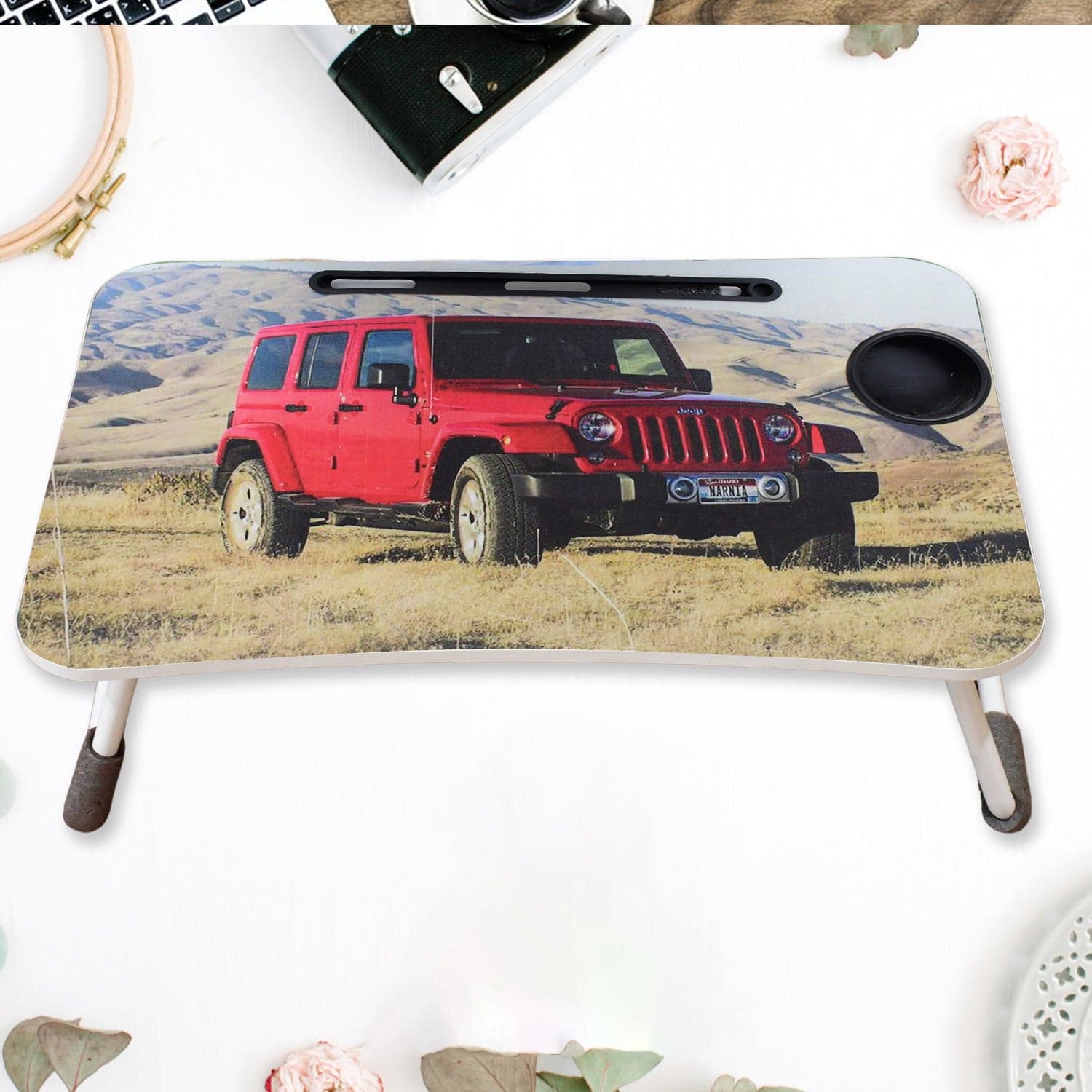 Multi-Purpose Laptop Desk For Study And Reading With Foldable ID-18122 thumbnail 3