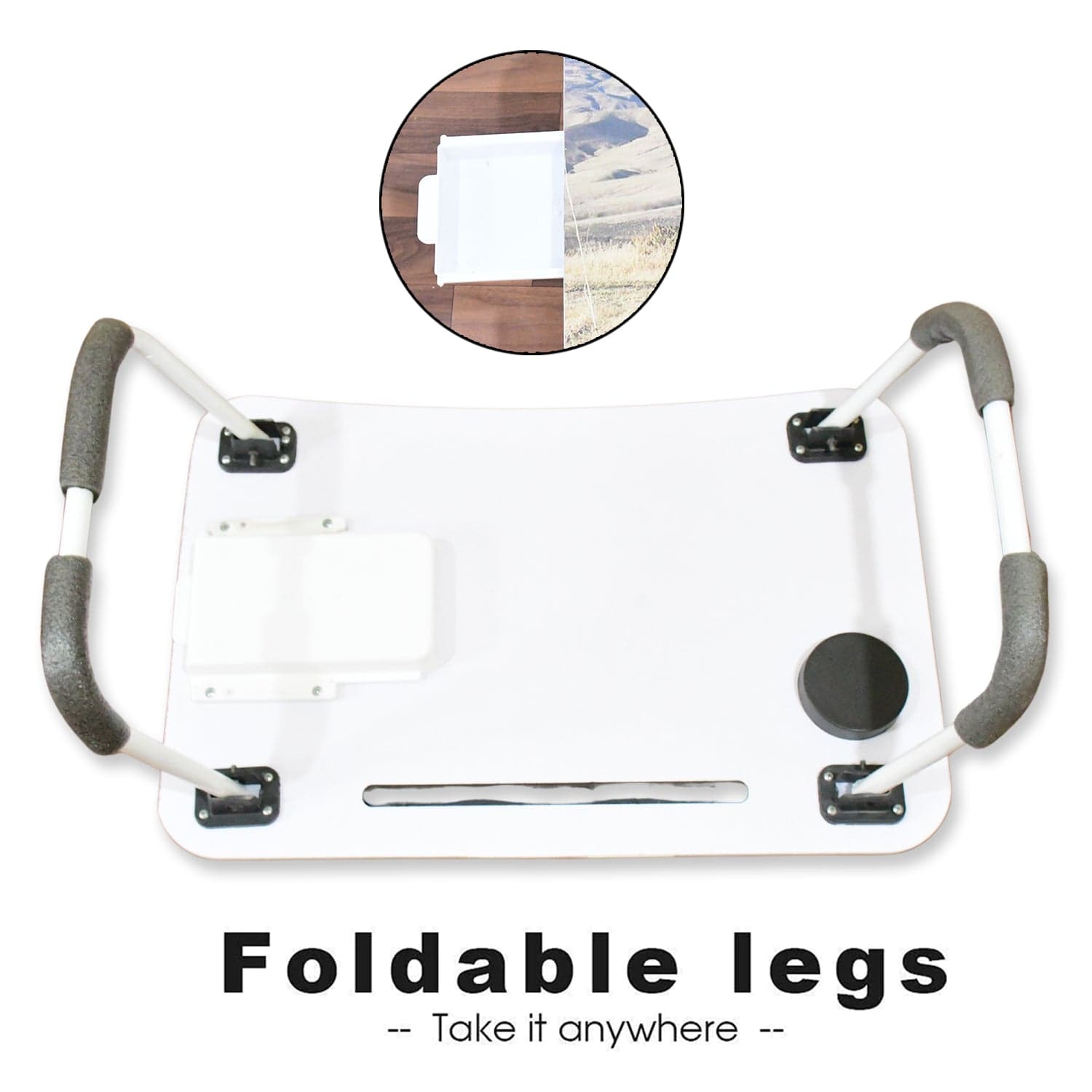 Multi-Purpose Laptop Desk For Study And Reading With Foldable ID-18122 thumbnail 6