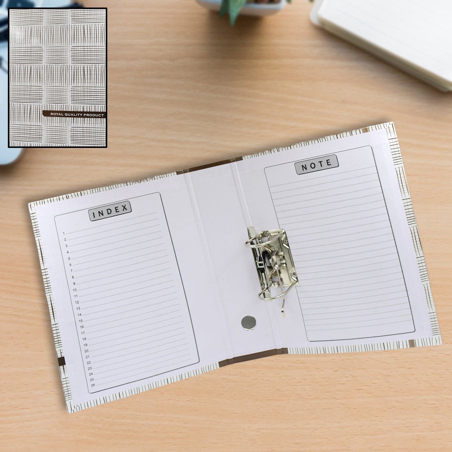 Office Lever Arch Binder Box File Organizer for Documents (35—27 Cm, 1 Pc) thumbnail 1