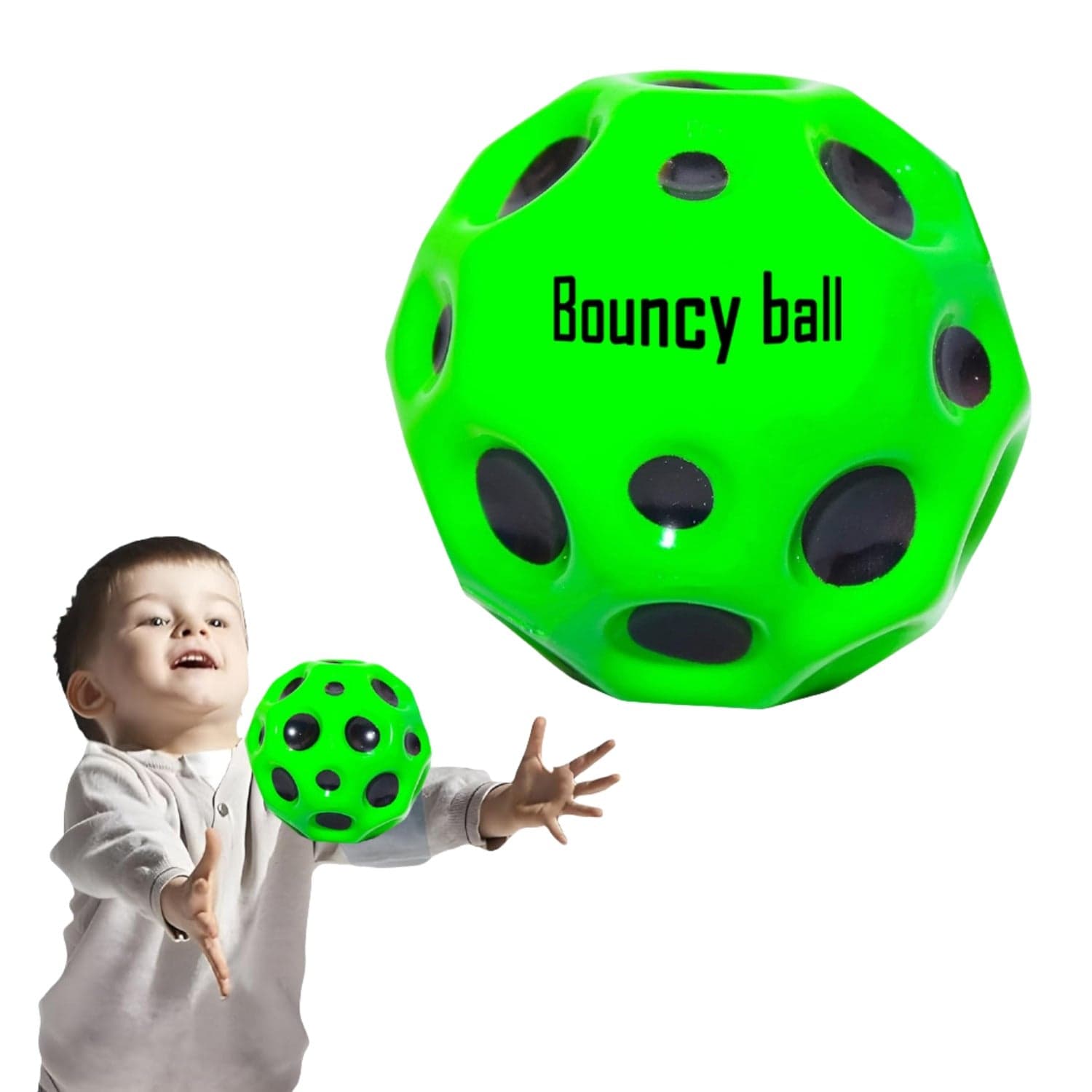 Rubber Super Bouncy Coral Star Anti Stress Ball Multicolor (1 Pc) thumbnail 5