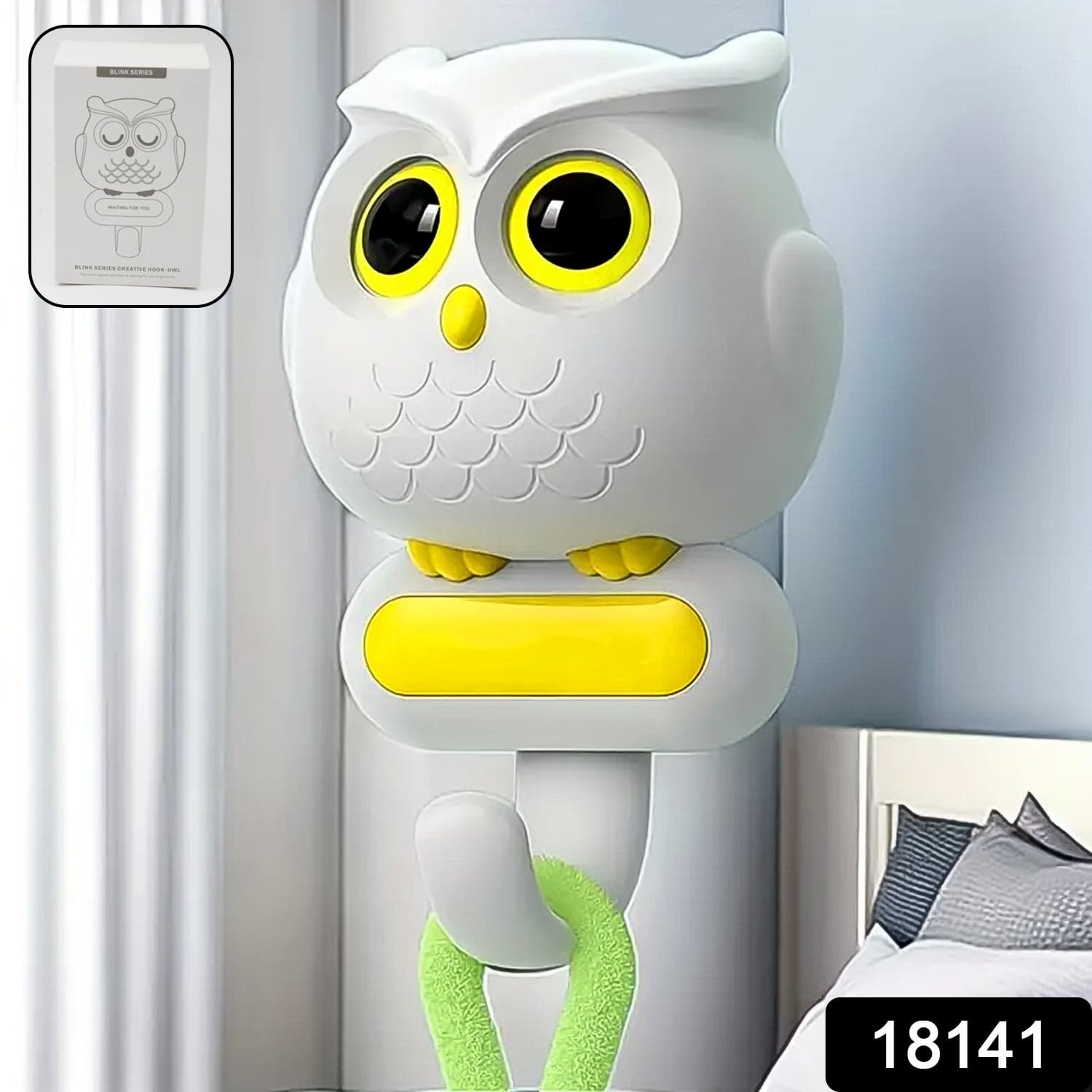 Self Adhesive Wall Hooks Cute Bird Hook (1 Pc) thumbnail 2