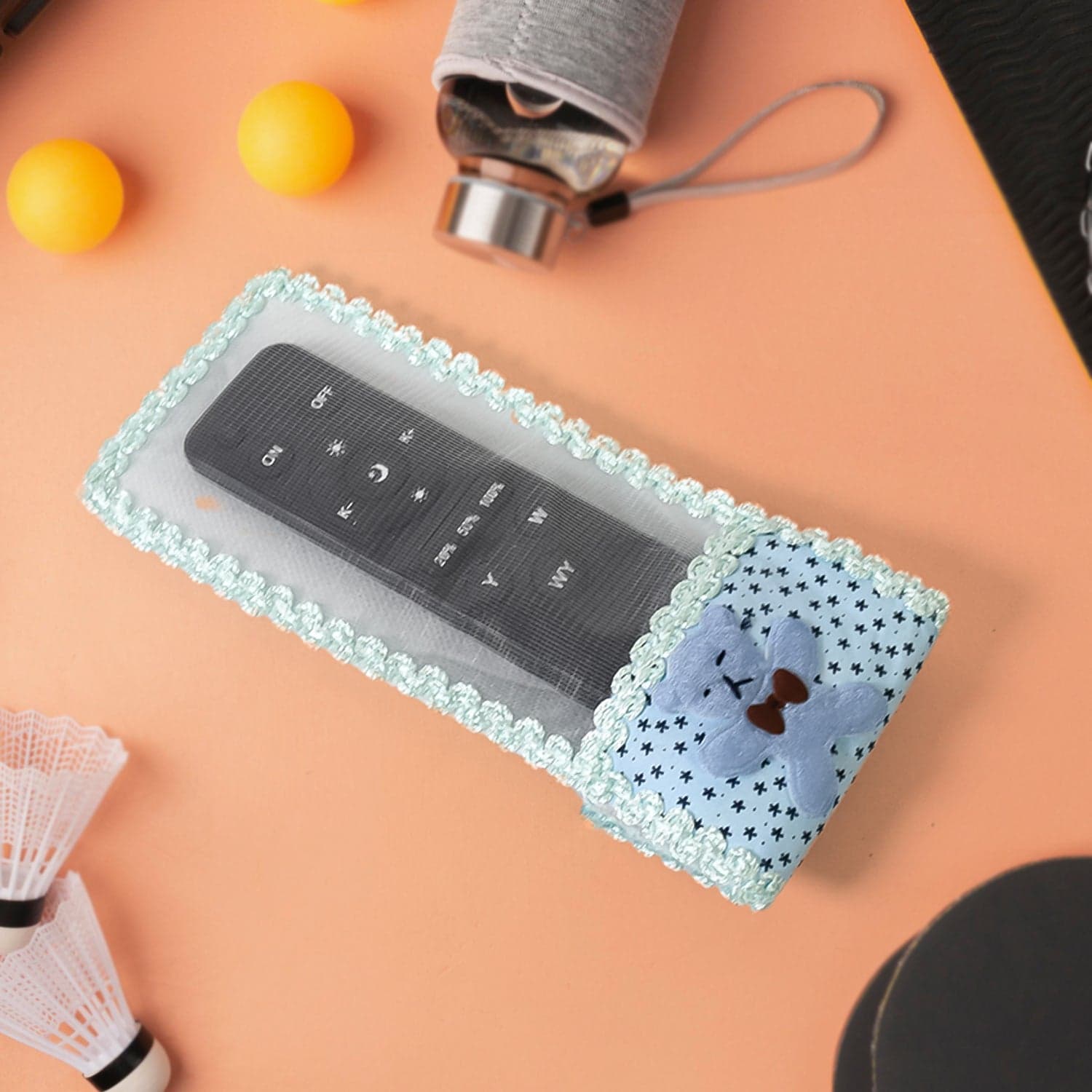 Cloth Lace Remote Control Cover Remote Case (1 Pc / 18—8 CM / Small) thumbnail 4