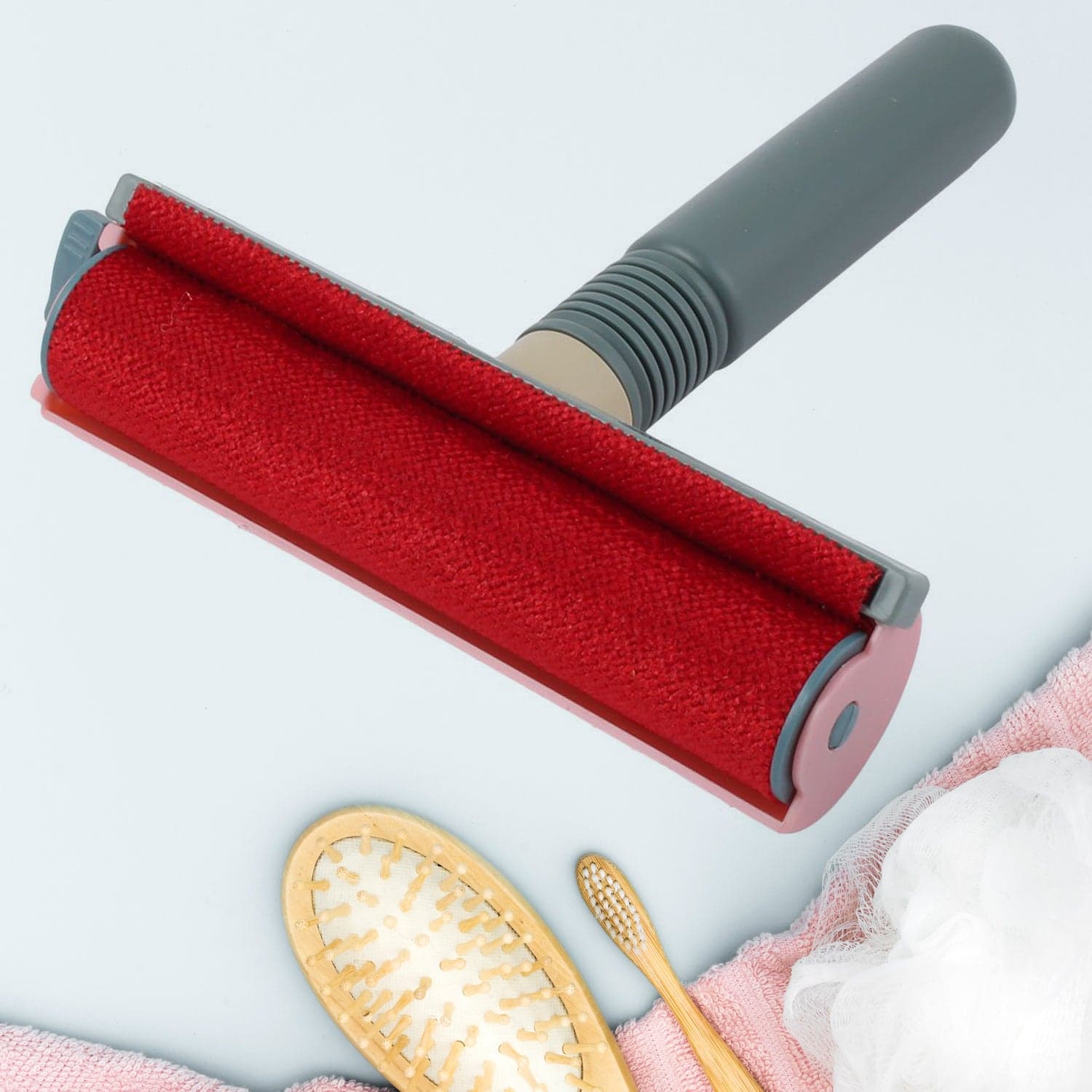 Plastic Handle Sofa Bed Clothes Lint Hair Dust Remover Cleaning Brush (1 Pc) thumbnail 6