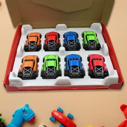 Mini Pull Back Racing Car Widely Used By Kids & Children (8 Pcs Set / Mix Color)