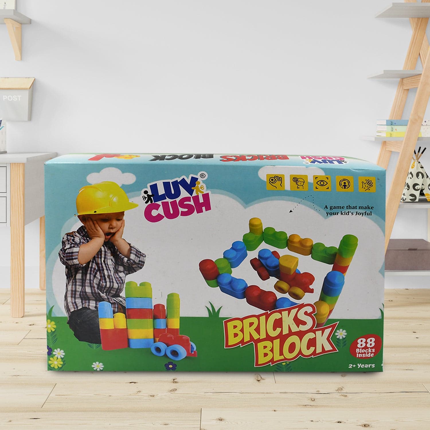 Bricks Blocks Building toy (88 Pcs Building Blocks) thumbnail 3