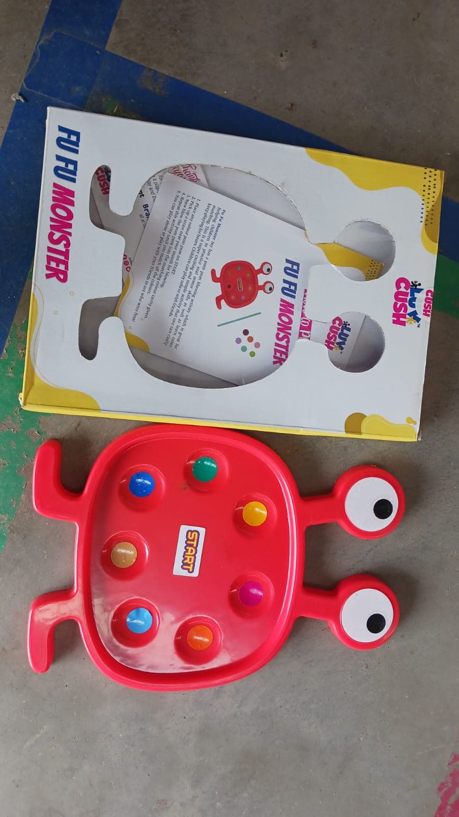 Fu Fu Monster Plastic Toy for Kids Set thumbnail 7