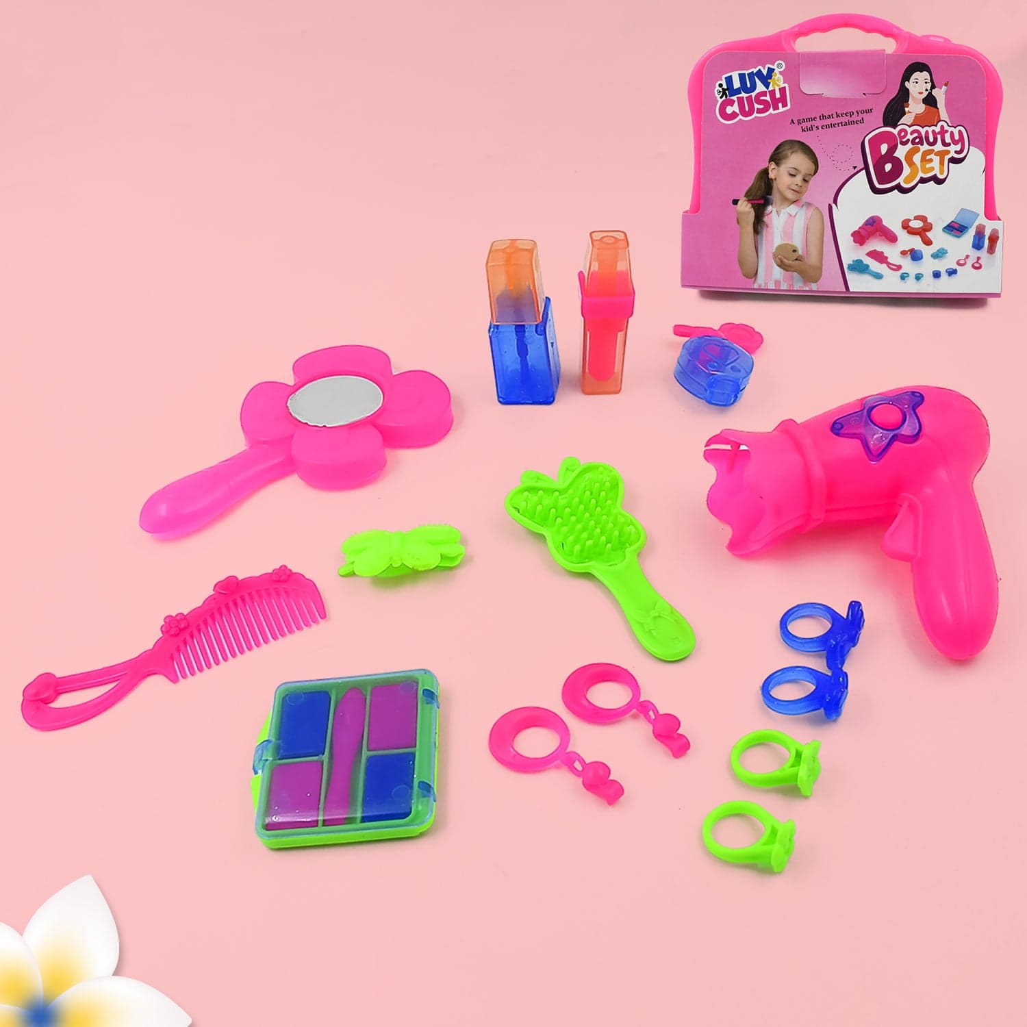 Briefcase Beauty toy, Beauty Set with (Approx 22 Pcs Set) thumbnail 1
