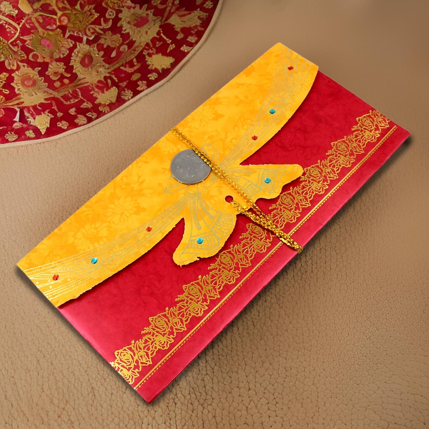 Wedding Gift Card / Cover (1 Pc / Multicolour) thumbnail 1