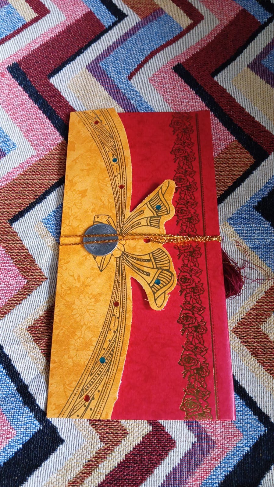 Wedding Gift Card / Cover (1 Pc / Multicolour) thumbnail 7