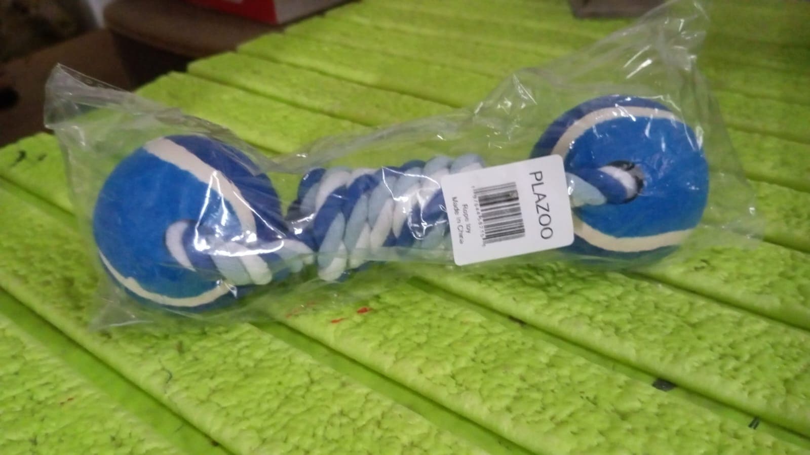 Durable Cotton Rope Dog Toy Two-Way Ball Design (1 Pc) thumbnail 7