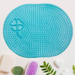 Silicone Bath Massage Cushion with Suction Cup (35—28 CM / 1 Pc)