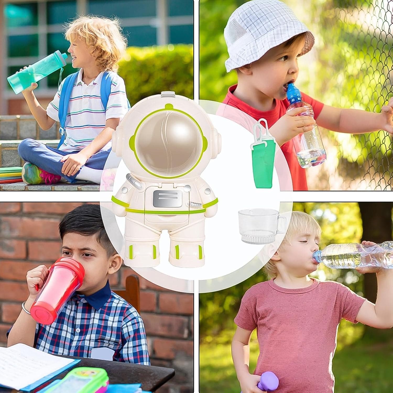 Astronaut Shape Water Dispenser Water Cup (1 Pc) thumbnail 6