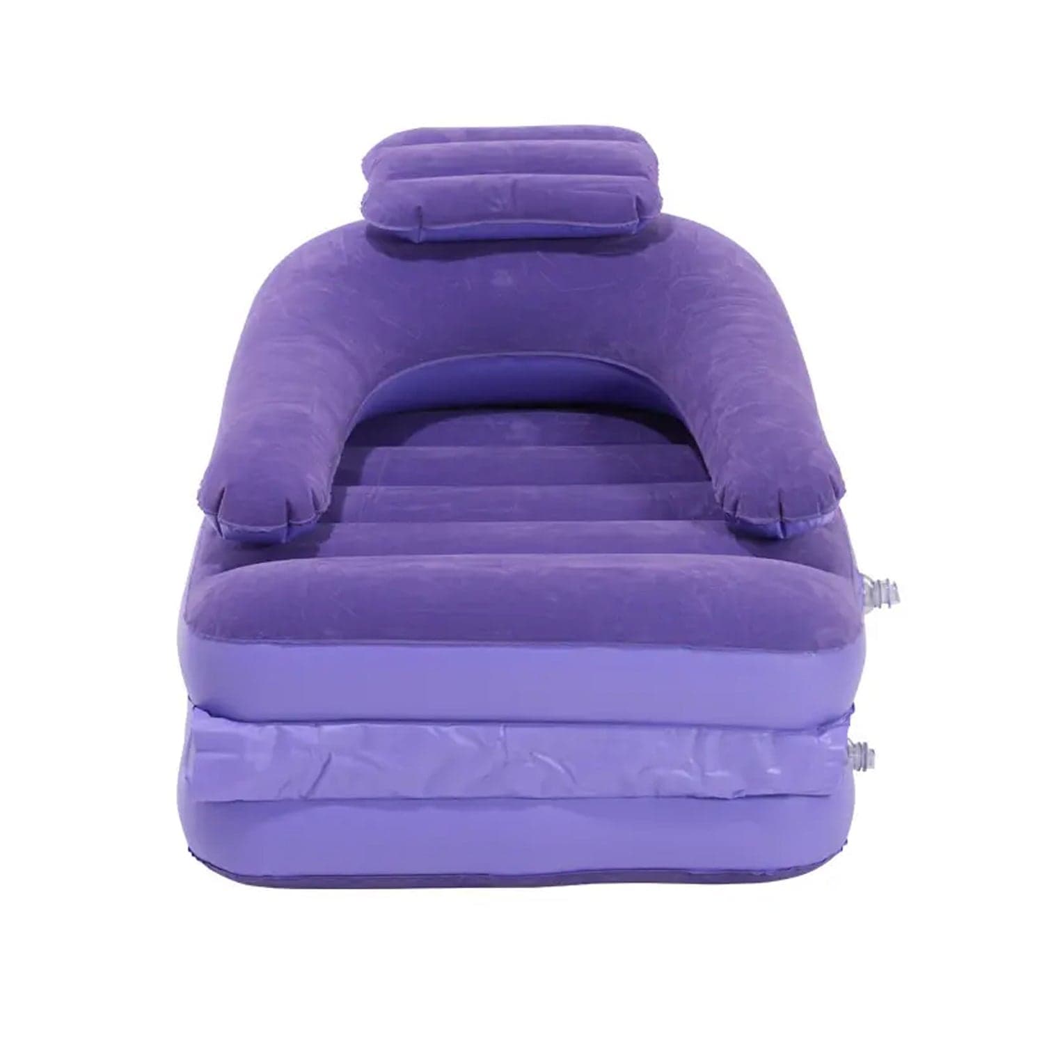 2 In 1 Air Mattress & Lounger, Portable Inflatable Mattress Air Sofa With Air Hand Pump (175—75 Cm) thumbnail 5