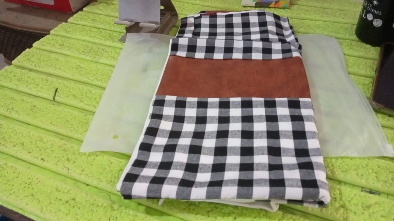 Pillow Covers, Leather & Cotton Cushion Covers (15 — 15 Inch / 1 Pair / 2 Pc) thumbnail 6