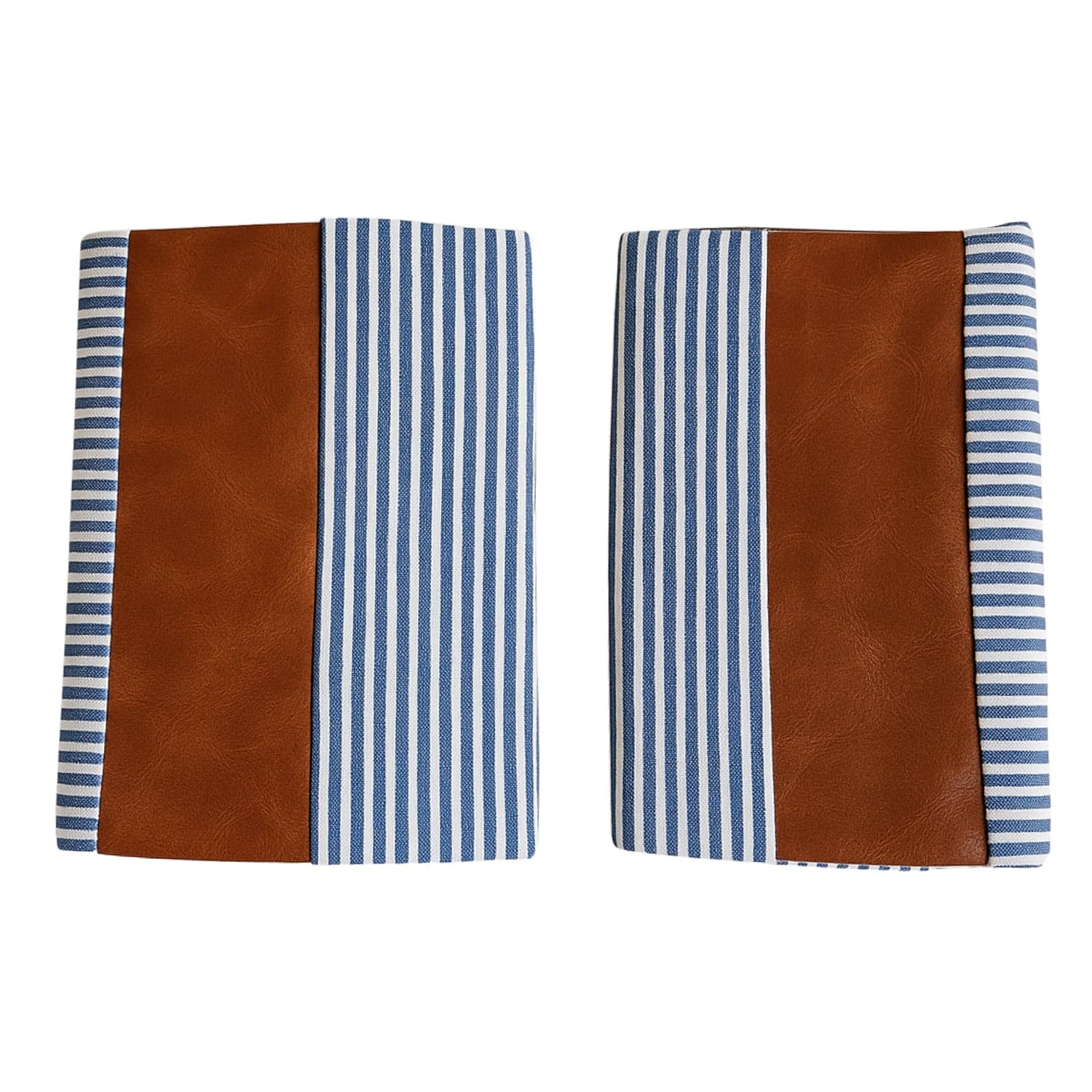 Pillow Covers, leather & cotton Cushion Covers (20 — 20 Inch / 1 Pair / 2 Pc) thumbnail 5