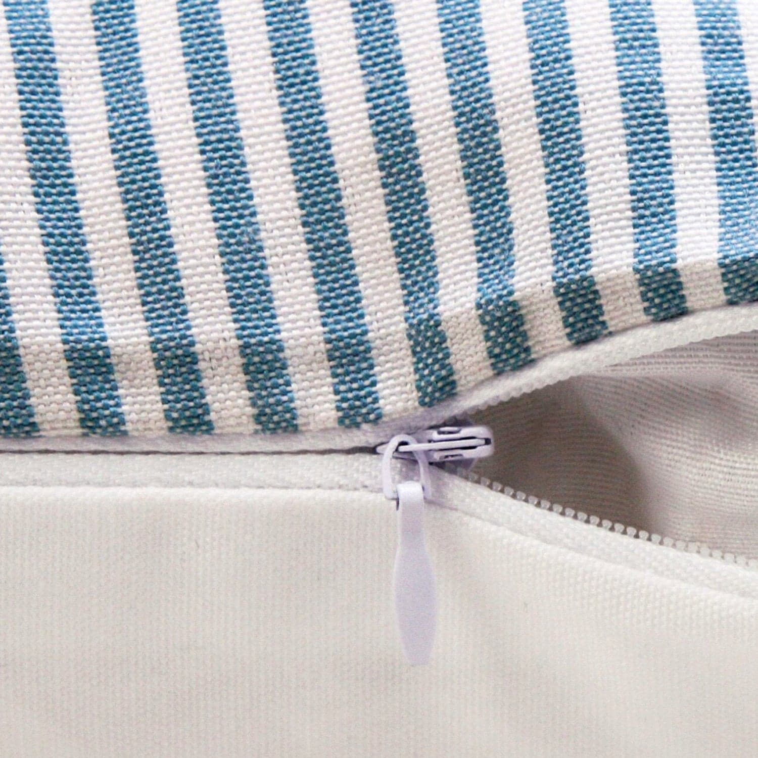 Pillow Covers, leather & cotton Cushion Covers (16 — 16 Inch / 1 Pair / 2 Pc) thumbnail 4