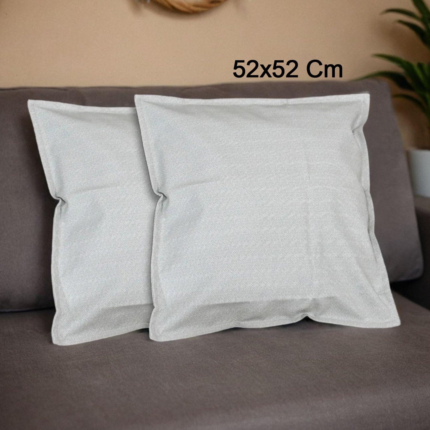 Pillow Covers, Couch Pillows Cover, Soft Decorative Pillow Covers (52 — 52 Cm / 1 Pair / 2 Pc) thumbnail 3