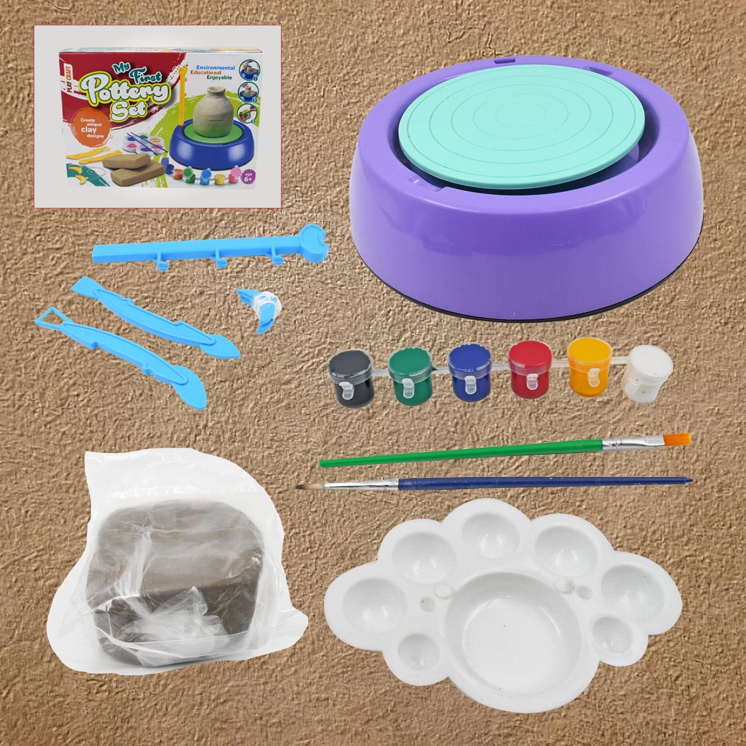 Amazing Educational Pottery Wheel KIT Game Set (1 Set) thumbnail 2
