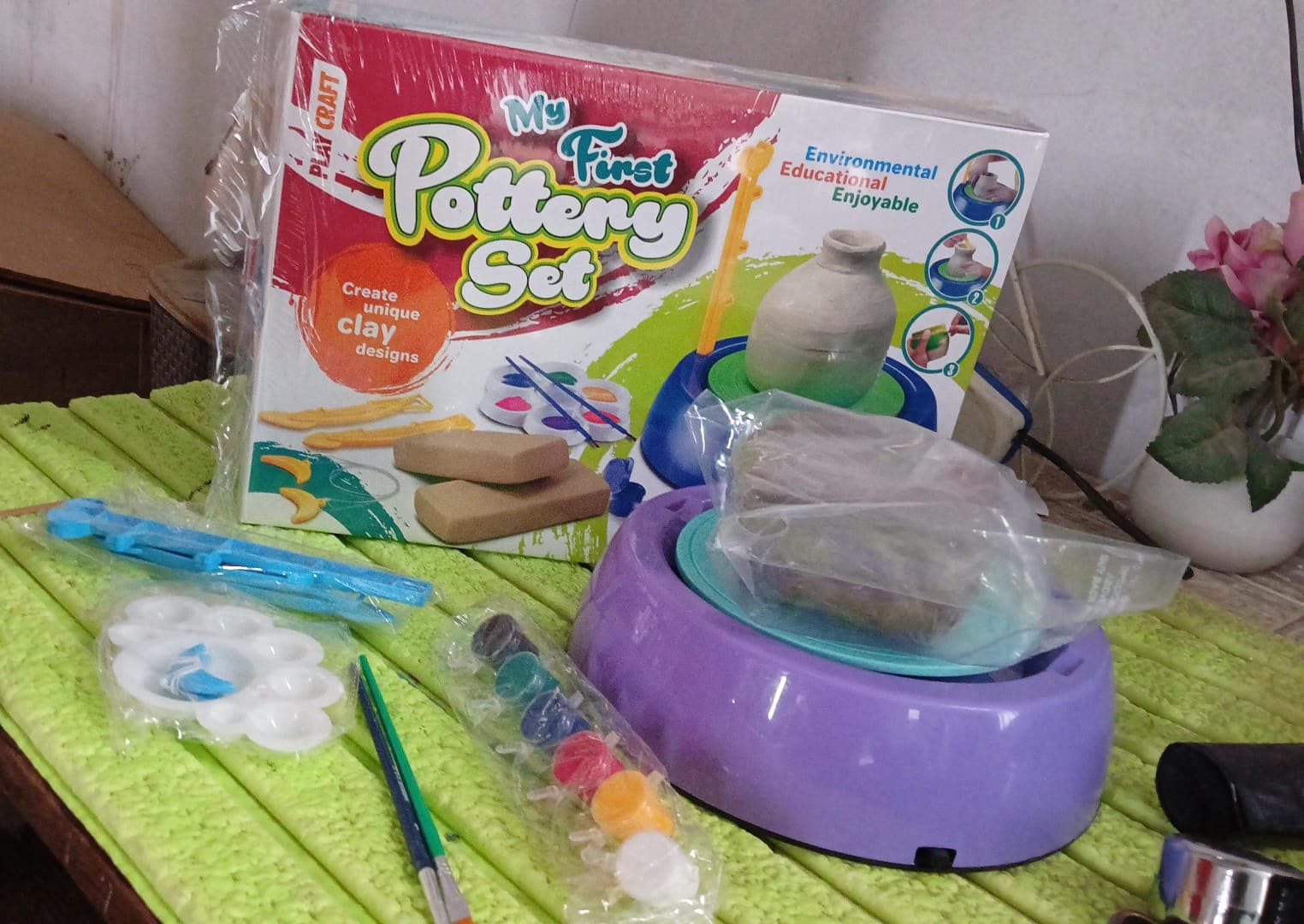 Amazing Educational Pottery Wheel KIT Game Set (1 Set) thumbnail 9