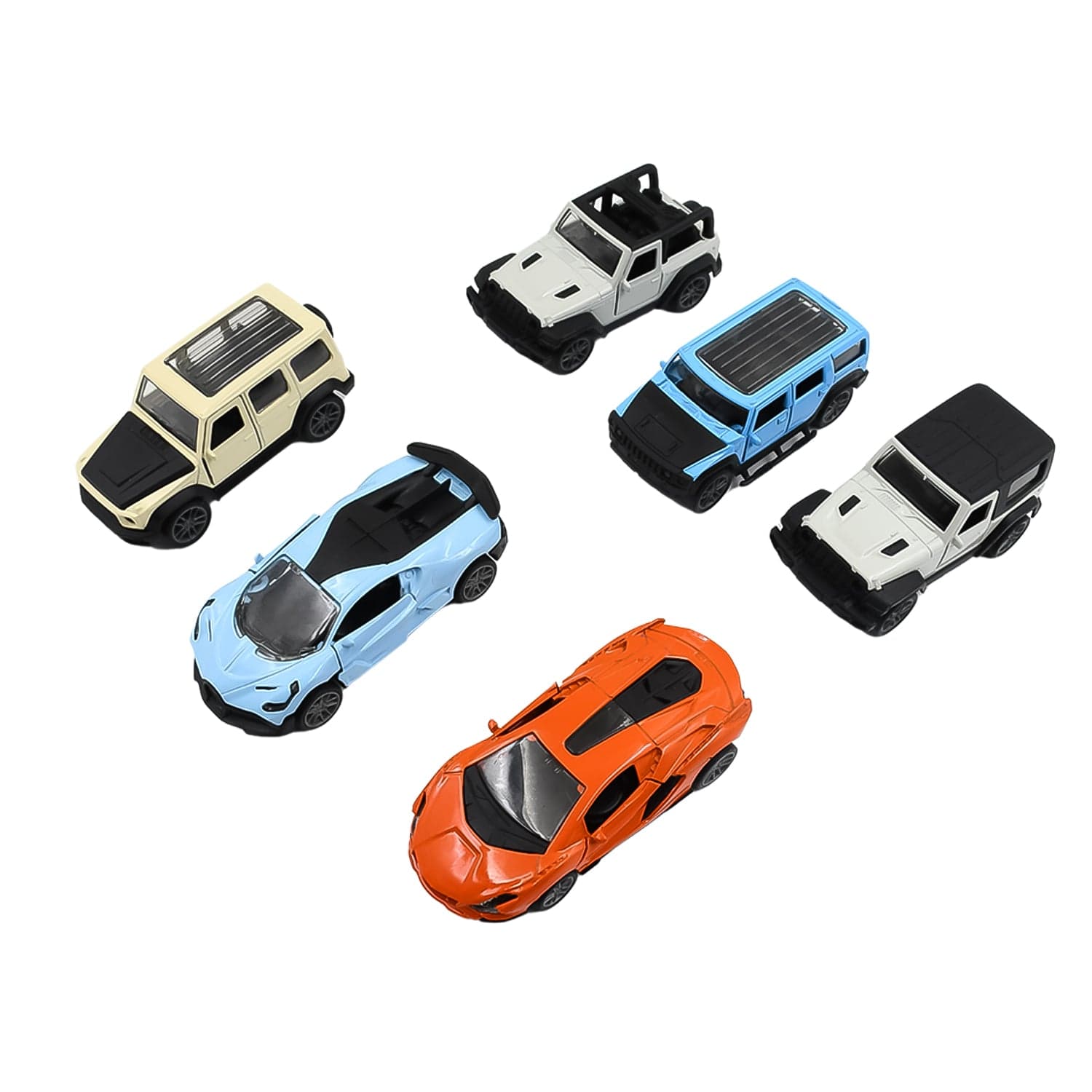Mini Pull Back Car Widely Used By Kids (1 Pc / Mix Color / Design) thumbnail 5