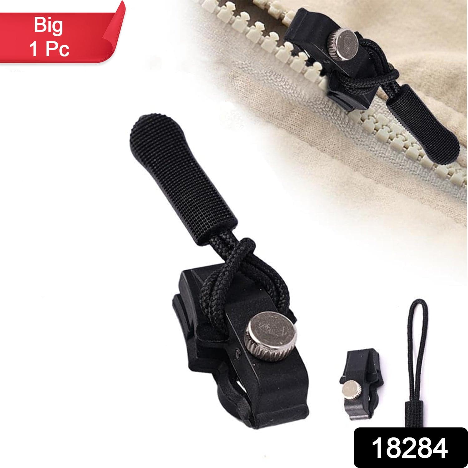 Portable Universal Detachable Zipper Slider (1 Pc / Big) thumbnail 2