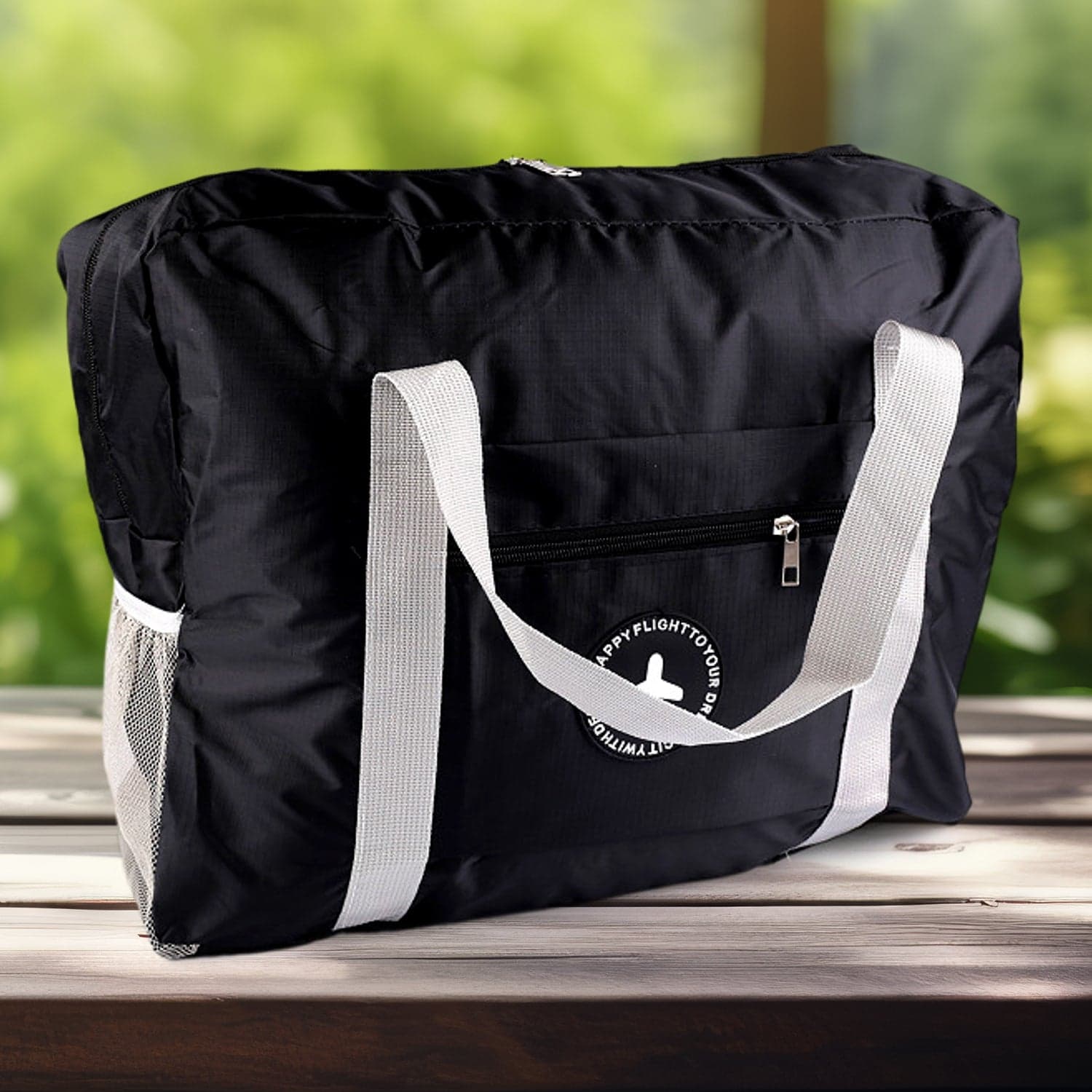 Travel Bag Foldable Luggage Large Zipper Bag (1 Pc) thumbnail 6