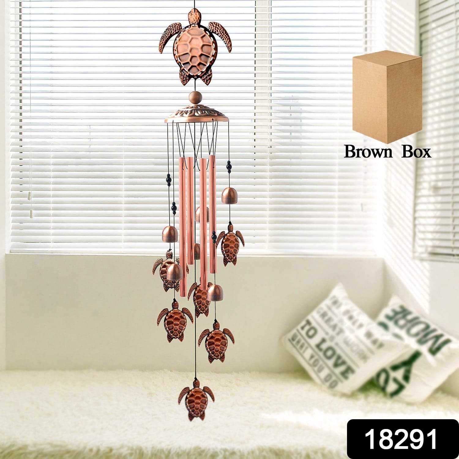 Sea Turtle Wind Chimes Decoration Jhumer / Jummer (1 Set) thumbnail 2