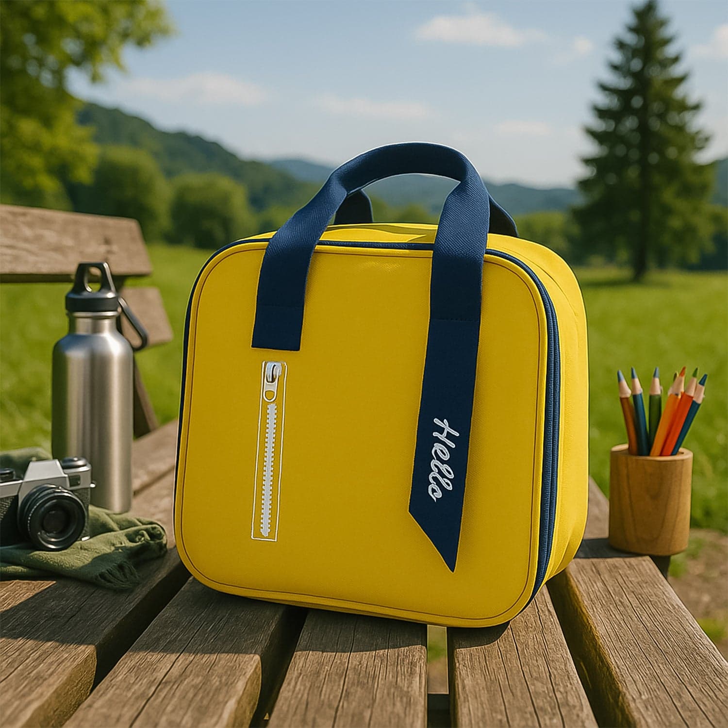 Insulated Lunch Bags for Travel Box / Tiffin / Storage Bag (1 Pc) thumbnail 6