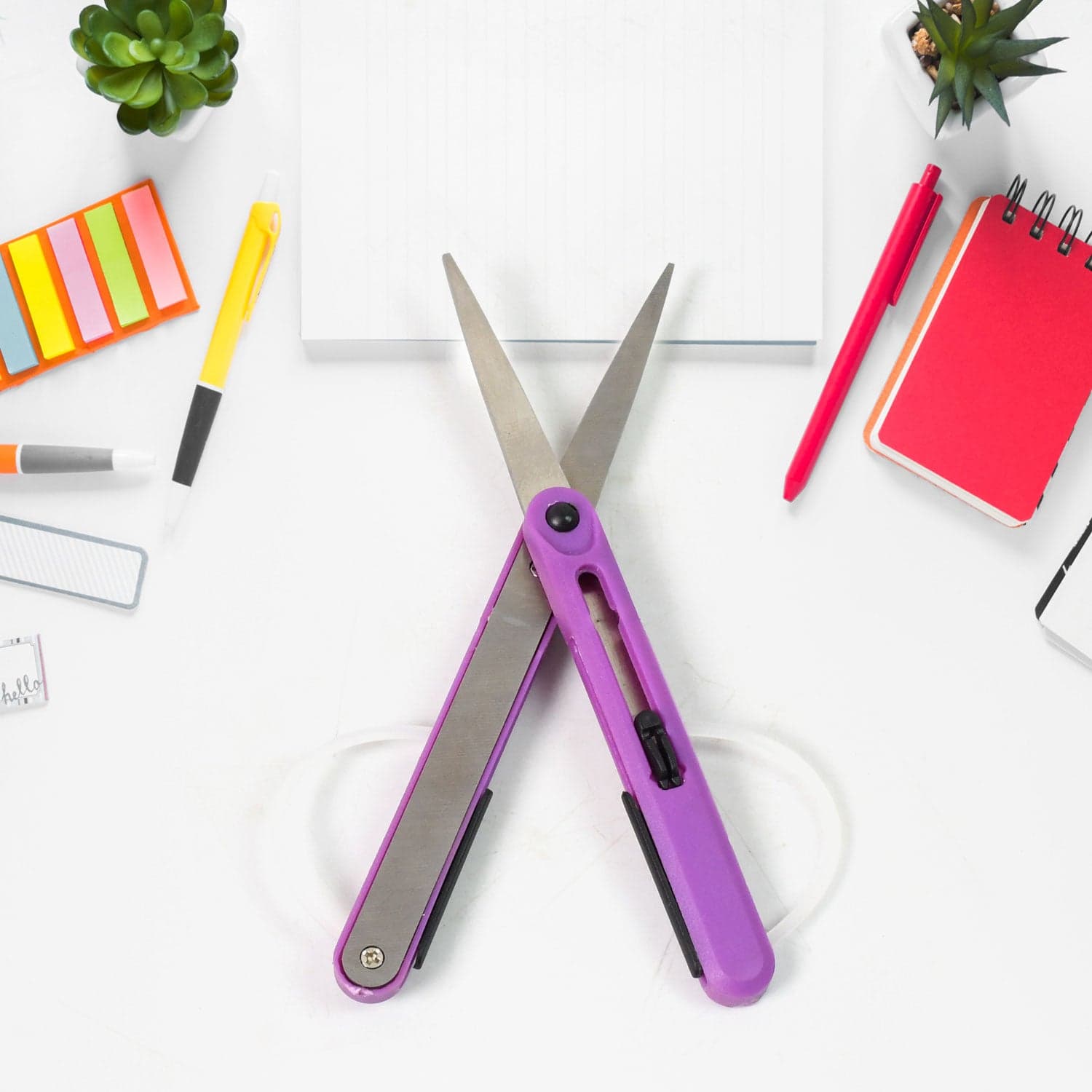 Pen Cut Compact Scissors in Pen Format, Pen-Style Portable Travel Scissors (1 Pc) thumbnail 3