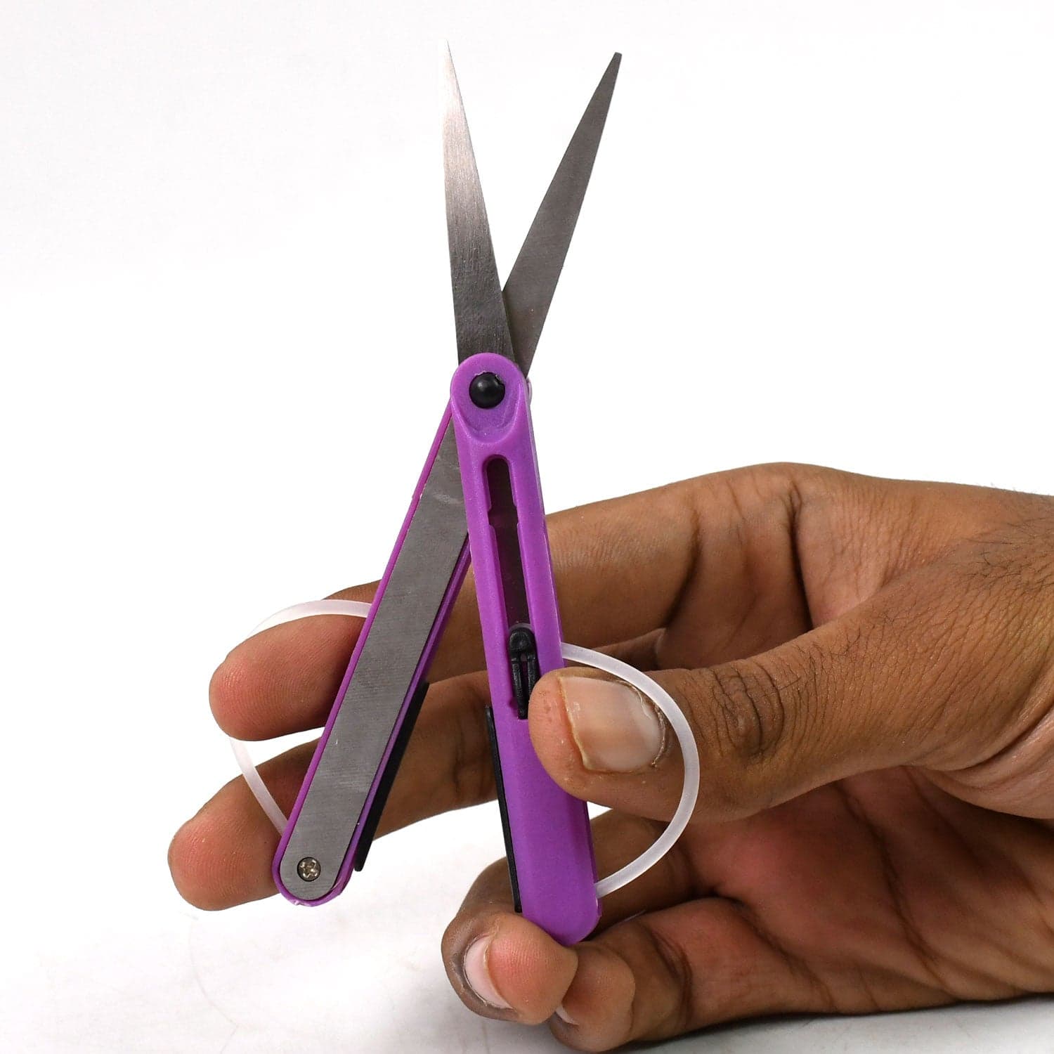 Pen Cut Compact Scissors in Pen Format, Pen-Style Portable Travel Scissors (1 Pc) thumbnail 4