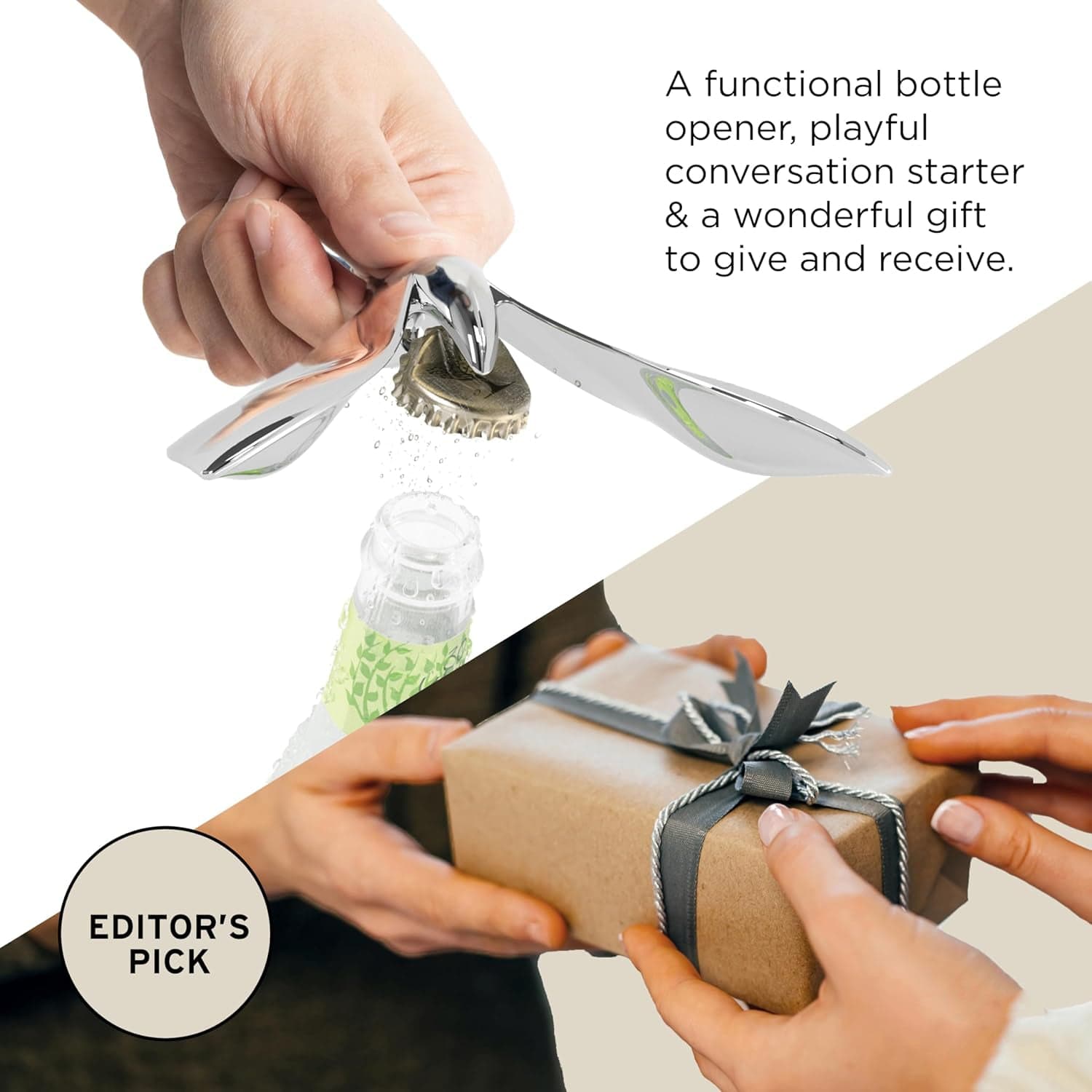 Manual Bottle Opener Bird Shaped Tumbler Balance toy Also (1 Pc) thumbnail 7