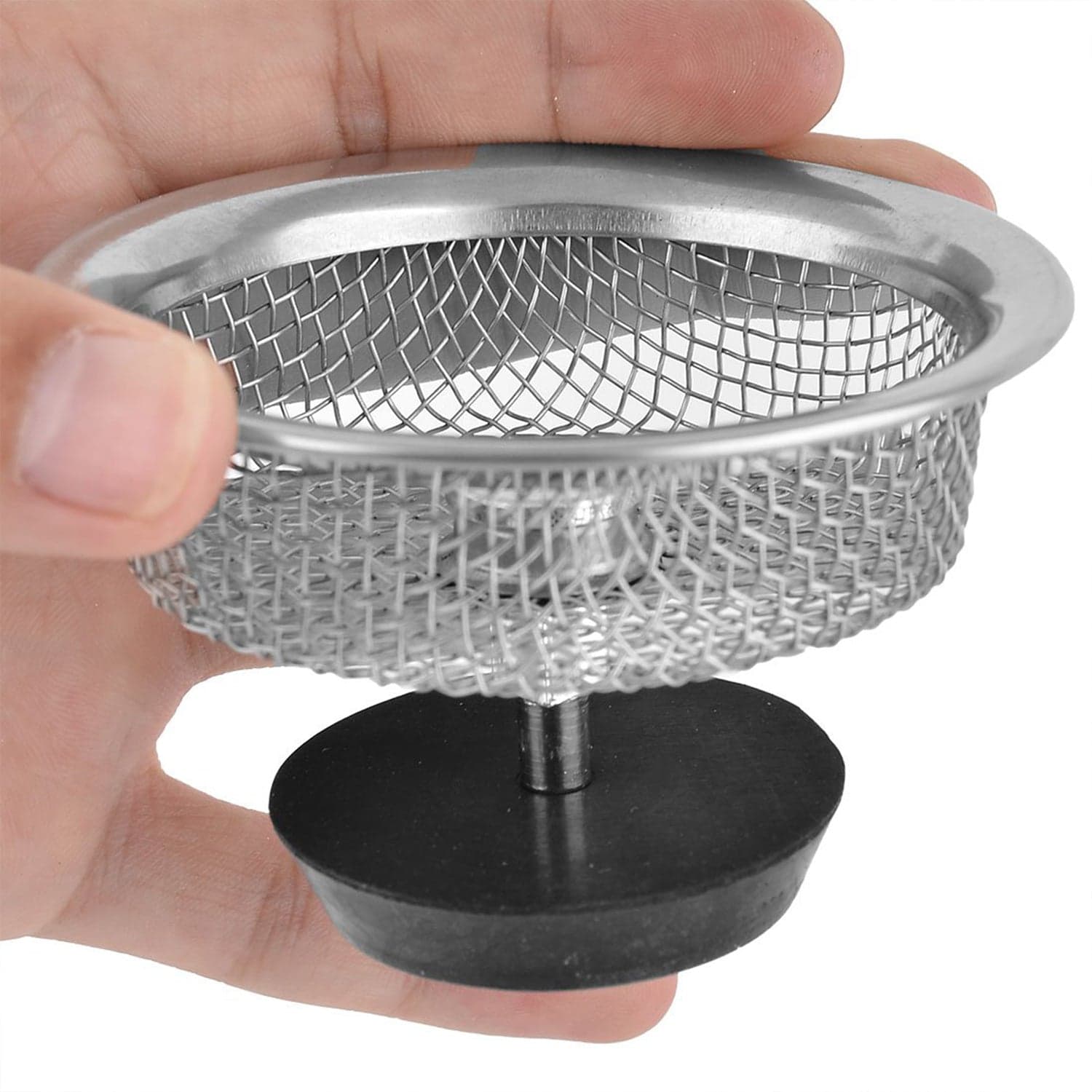 Stainless Steel Sink Strainer Basket Strainer Kitchen Sink Strainer (1 Pc) thumbnail 3