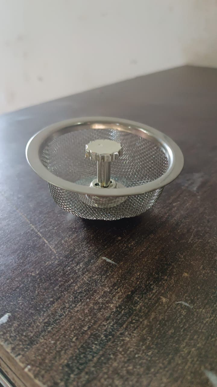 Stainless Steel Sink Strainer Basket Strainer Kitchen Sink Strainer (1 Pc) thumbnail 8