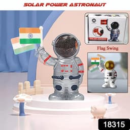 Solar Power Moving Astronaut